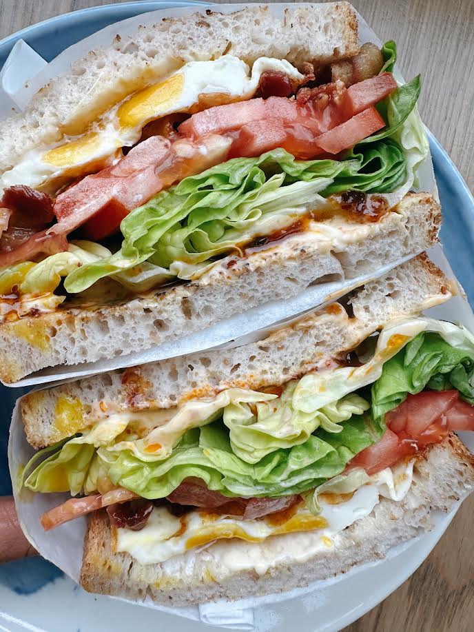 a juicy ass BLT with Nam Prik Pao. 