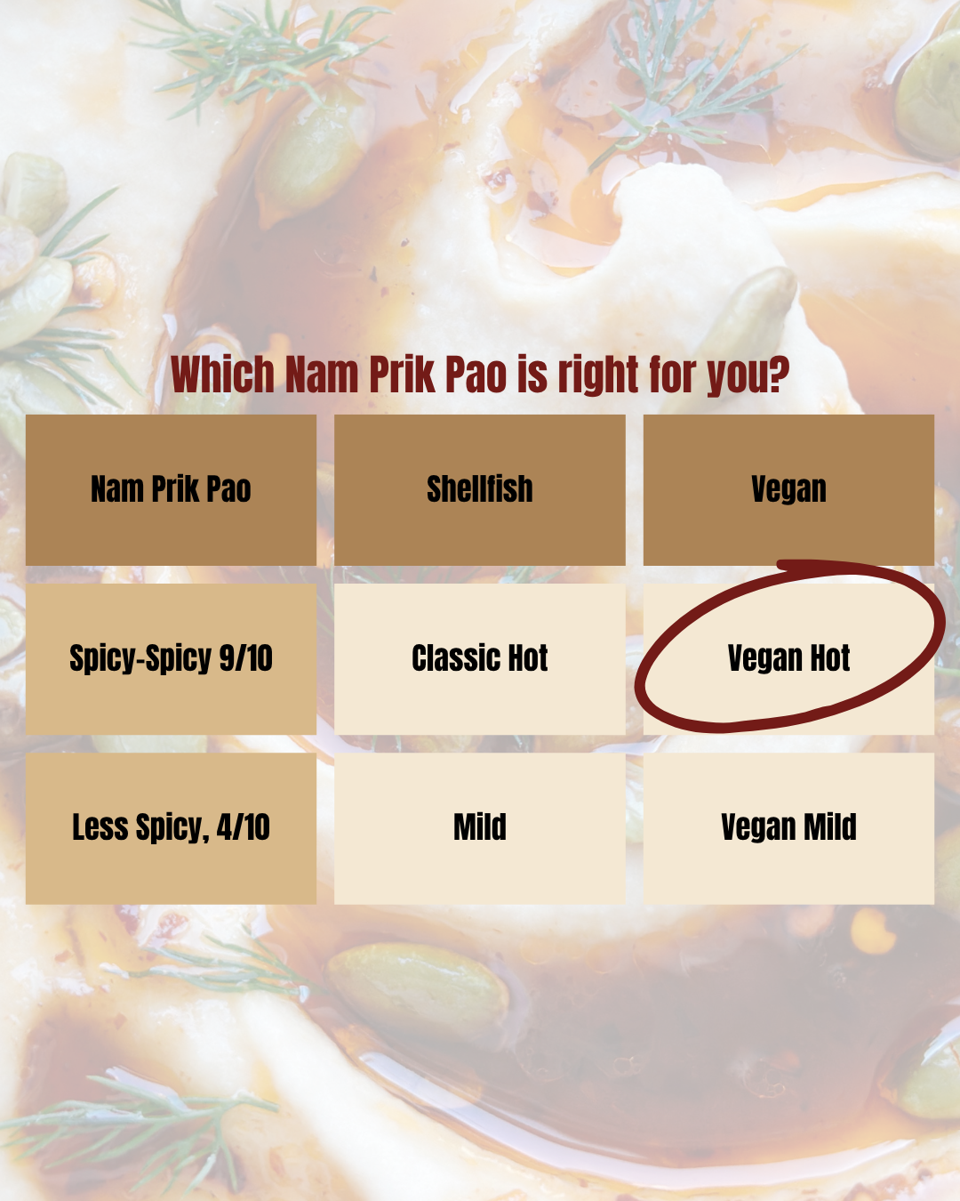 Vegan Nam Prik Pao (Mild) – Thai Roasted Chili Jam
