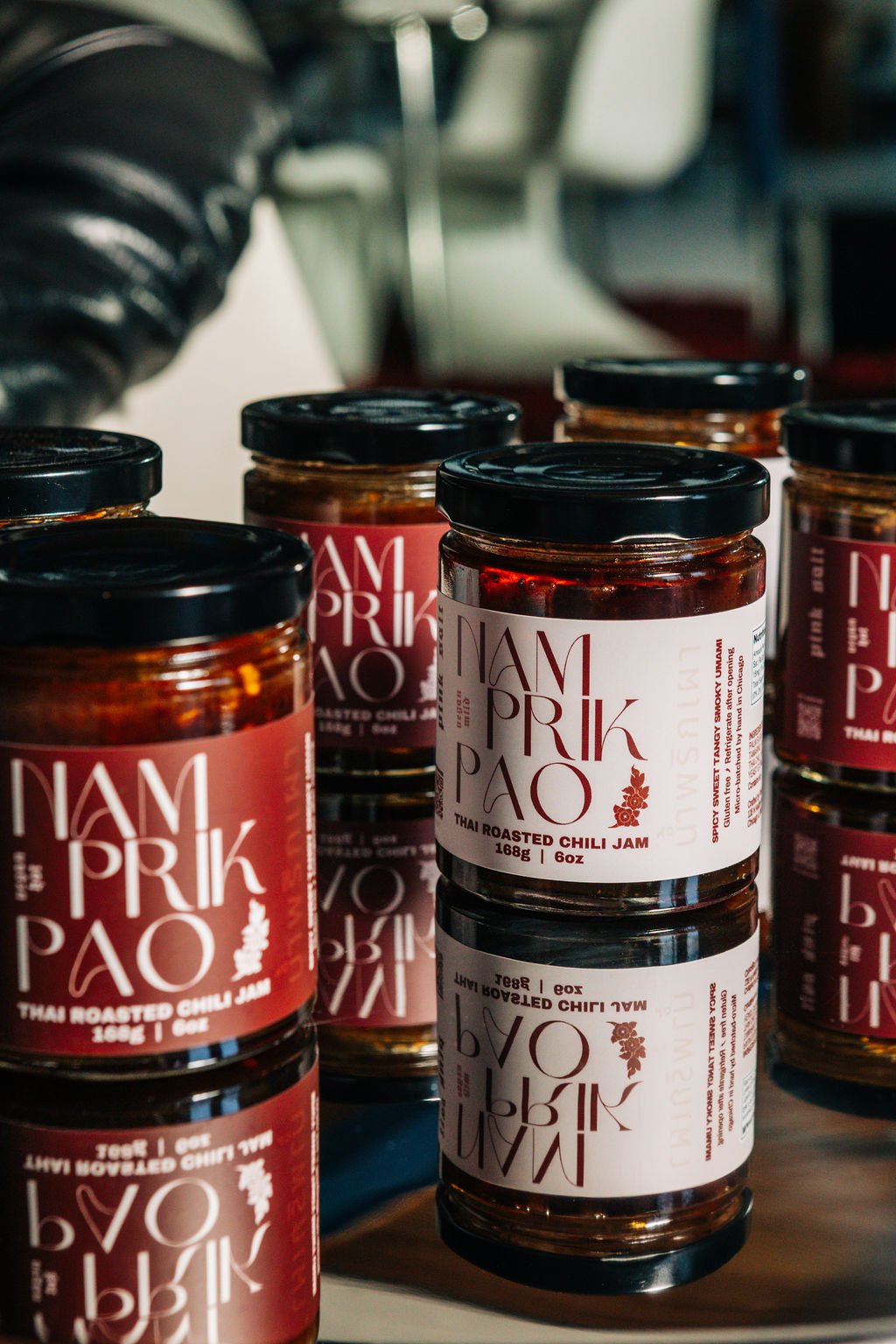 Vegan Nam Prik Pao (Mild) -  Thai Roasted Chili Jam