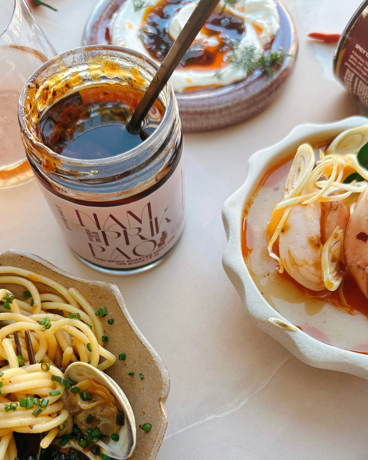 Vegan Nam Prik Pao (Mild) – Thai Roasted Chili Jam